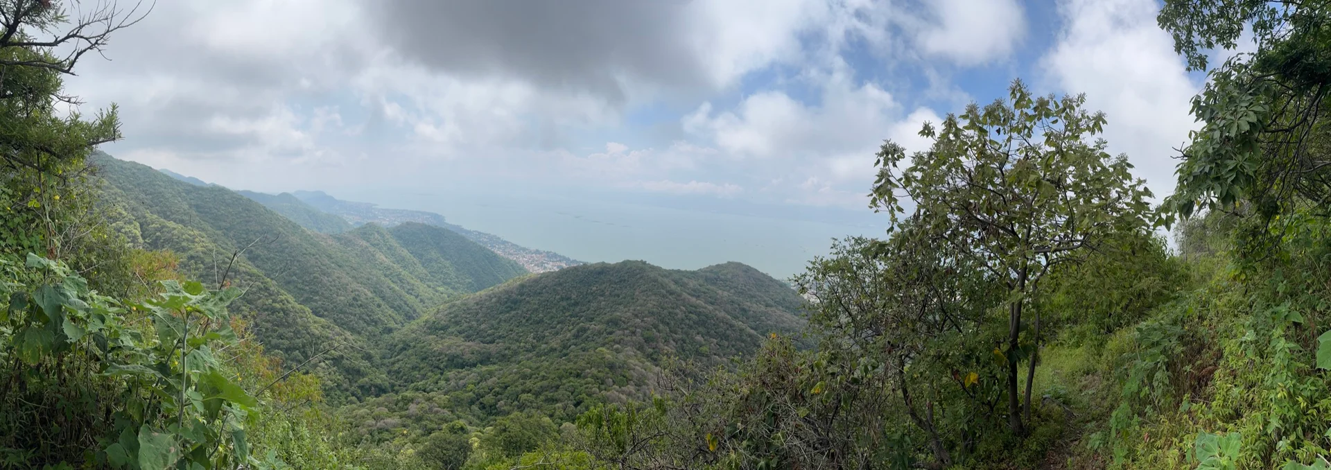 Mountains rising above Lake Chapala.